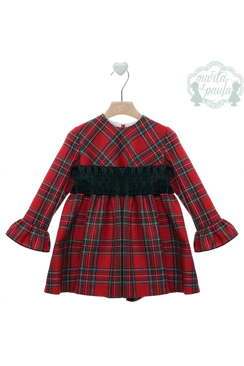 VESTIDO INFANTIL "Familia ALBAHACA" ART.5150 Marta y Paula