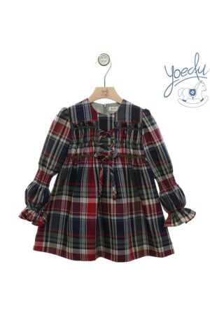 Vestido Niña Infantil Musgo ART.5153 Familia PASCUA