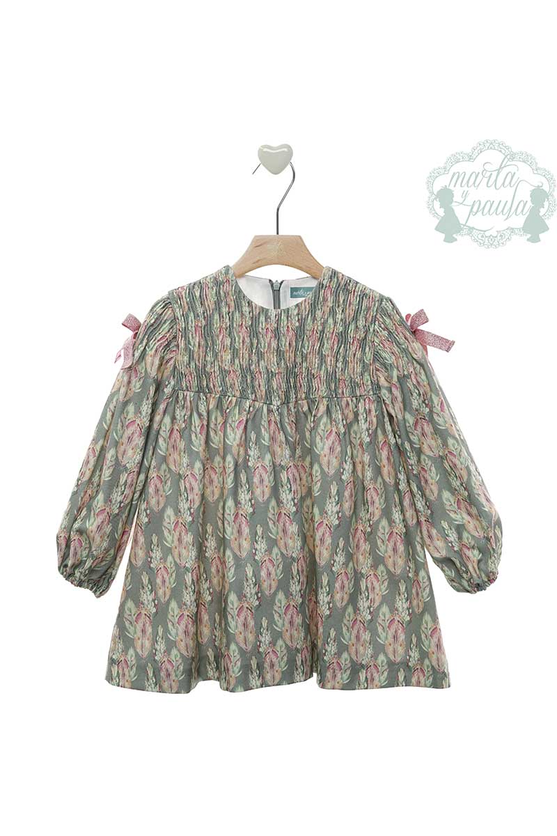 VESTIDO INFANTIL "Familia PIMIENTA" ART.5151 Marta y Paula